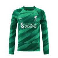 Pánský Fotbalový dres Liverpool Brankářské 2023-24 Třetí Dlouhý Rukáv